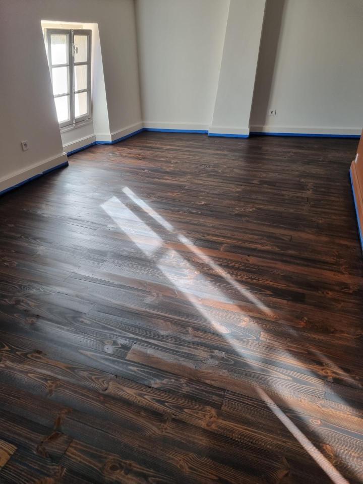Pour un parquet brillant.